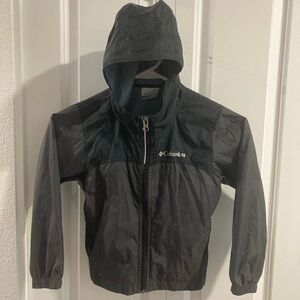 Columbia Kids Charcoal Raincoat